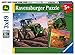 Ravensburger Seasons of John Deere 3 x 49 Piece Jigsaw Puzzle Set for Kids - 05173 - Every Piece is Unique, Pieces Fit Together Perfectly