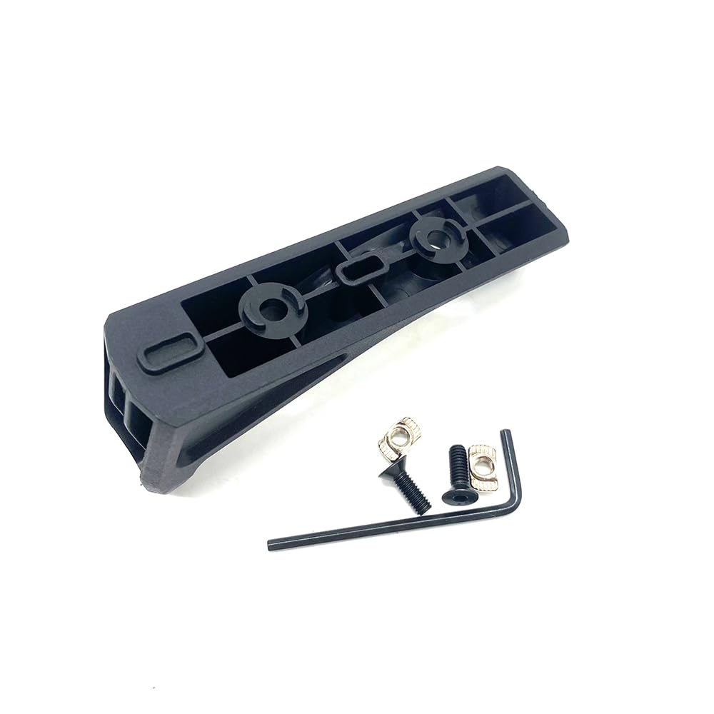 AFG-3 Airsoft Mod Accesorio táctico Manija Frontal para Sistema de Carril MLOK (BK) - 4