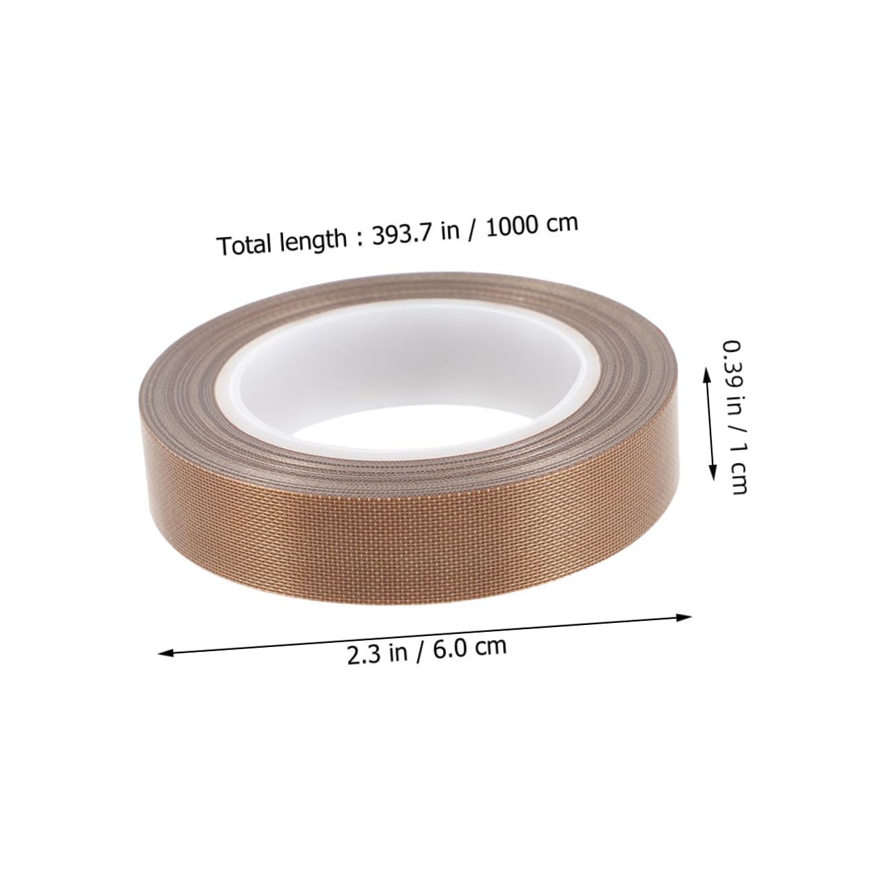 Cabilock Cinta De Teflón Para Selladora Al Vacío Cinta Selladora Manual De Ptfe Aislante Térmica Para Alimentos