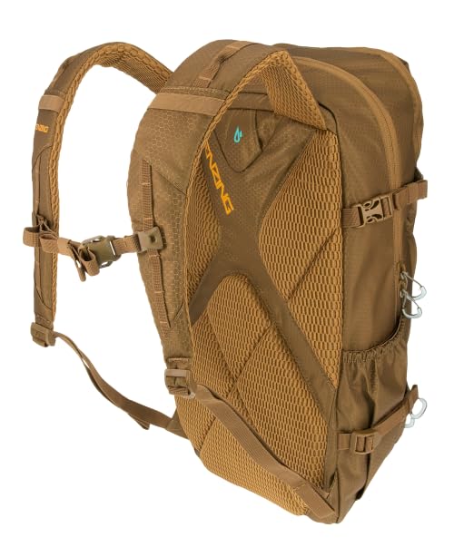 Image of TENZING 1200 Whitetail Day Pack, Buckskin Tan | Hydration Bladder Compatible Ultra-Durable Camo Hunting Backpack with 4 Compartments & 11 Pockets