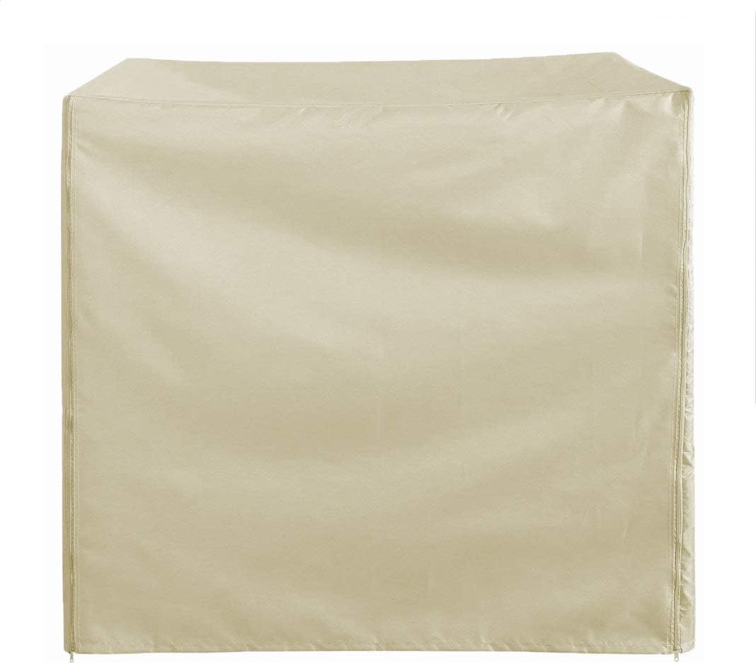 Waterproof and Dustproof Garden Swing Cover, Outdoor Furniture Protective Cover, 223x152x183cm/87.7" x59.8 x72, Beige