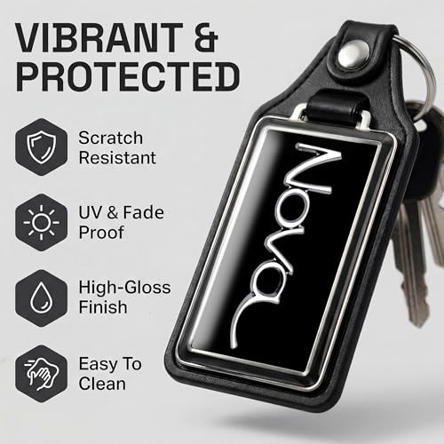 Image of Brotherhood Car Key Chain for Nova - Classic Models Keychain for Men and Women Gift Key Ring
