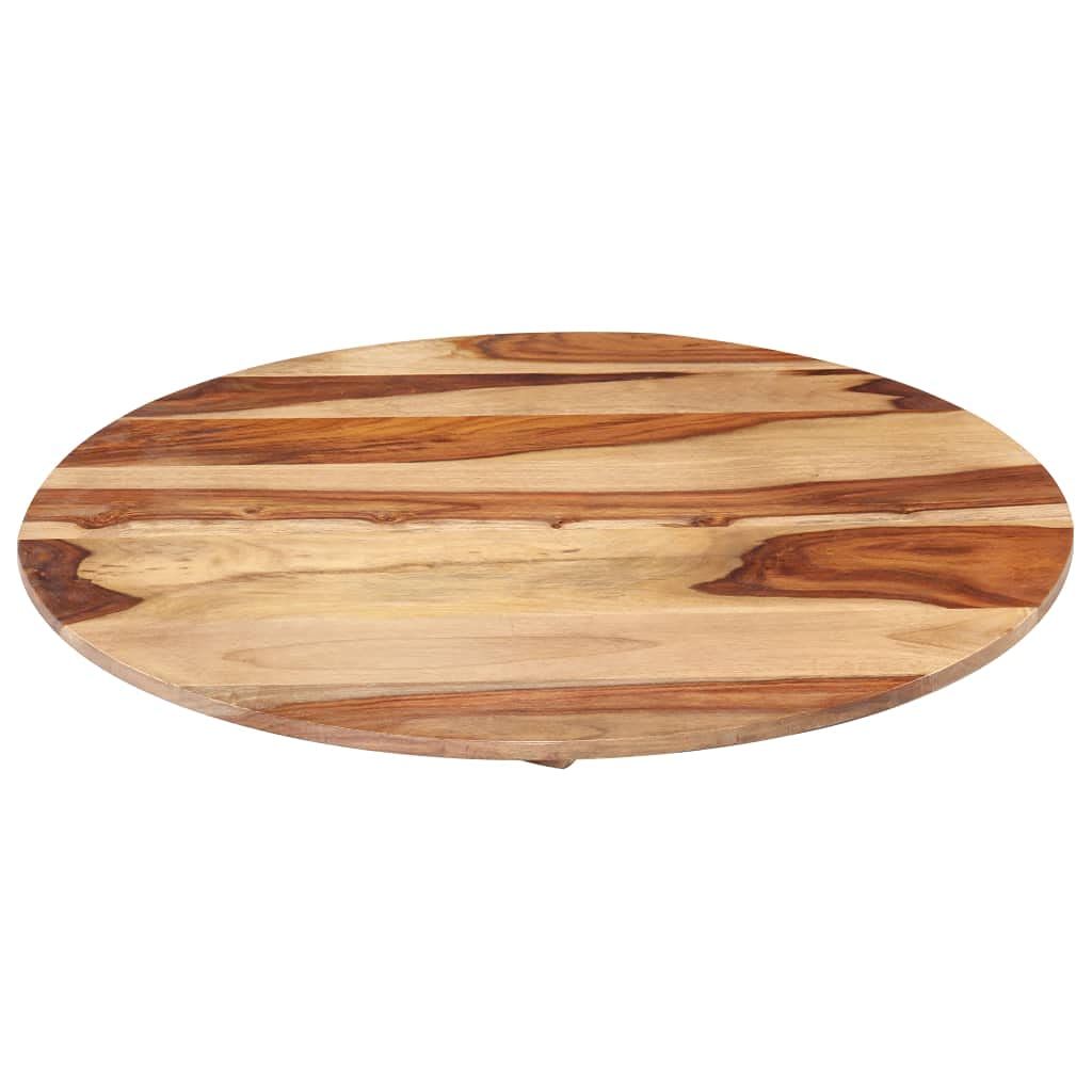 vidaXL Dessus de Table, Dessus de Table de Remplacement, Plateau de Table Restaurant Café Hôtel, Bois Massif d'Acacia Rond 15-16 mm 60 cm