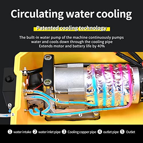 uur duikventilator, draagbaar oplaadbaar duiksysteem zonder tank, waterdichte luchtcompressor met rekbare slang voor goud zoeken onder water, avontuurlijke schattenjacht (D300B) - Image 4