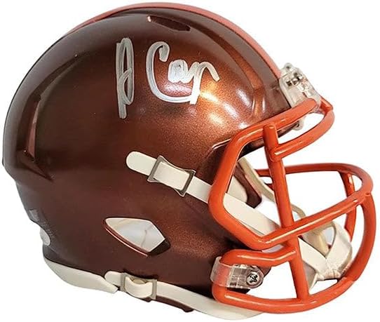 Amari Cooper Autographed Mini Helmet (JSA)