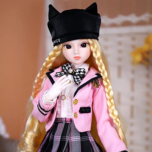 Icy Fortune Days Original Design 18 Inch 1/4 Princess Dolls, Diary Queen Series 26 Joints Bjd Doll, Best Gift Anime Toys For Girls (Joanna) #TOP1