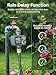 Sprinkler Timer, Programmable Hose Timer with Rain Delay, Manual and Automatic Watering System, Water Timers for Garden Hose, Waterproof Digital Irrigation for Yard, Lawn, Pool, 1 Outlet