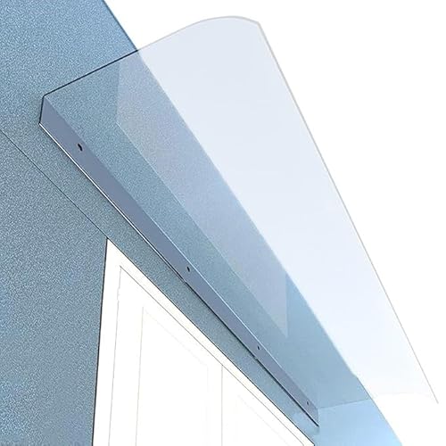 Canopy Window Rain Shelter Cover,Front Door Canopy Awning,Impact Resistant UV resistant porch awning(40-100CM(A))