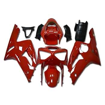Amazon.com: New Red Fairing Fit for Kawasaki Ninja 2003 2004