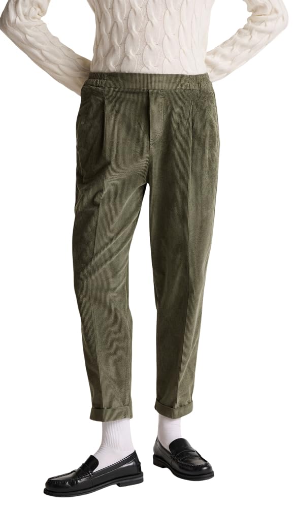 United Colors of Benetton Women's Trousers, Green, XL