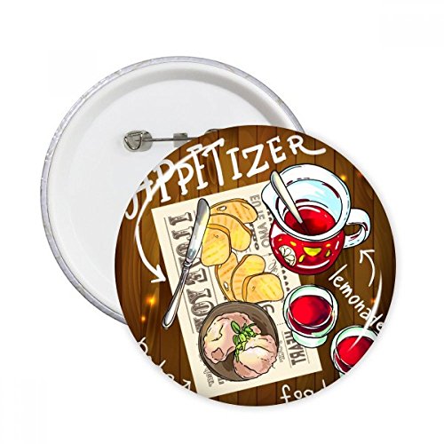 Bouton Vêtements Décoration pins ronds et badge amusant pour customisation textile