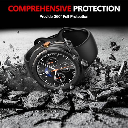 Image of Misxi Case with Screen Protector for 46mm Galaxy Watch 8 Classic