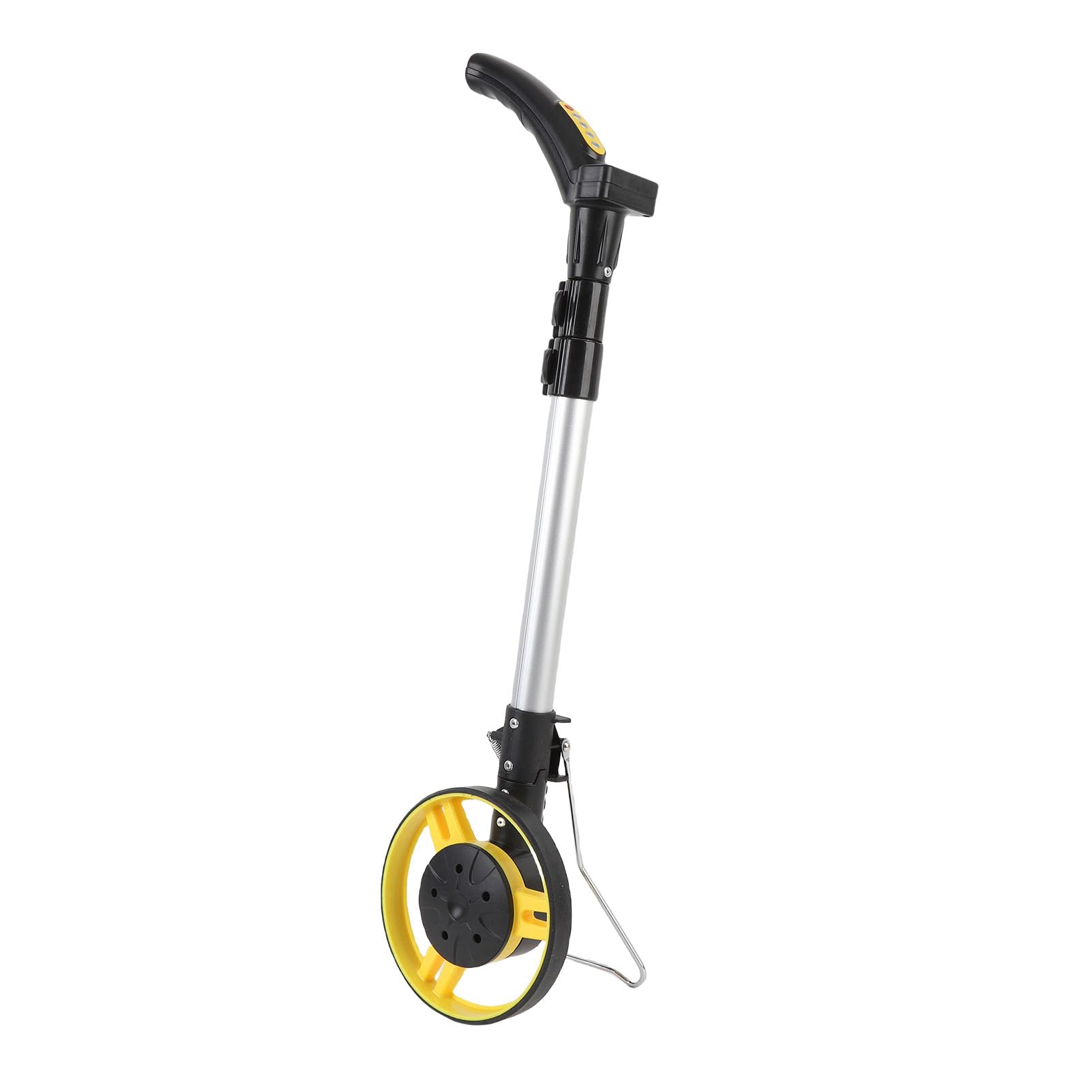 Hyuduo Rotella Digitale per Misurazione della Distanza con Design Pieghevole e Impugnatura Ergonomica per Misurazioni Precise Fino a 99999,9 M Ideale per Uso Esterno
