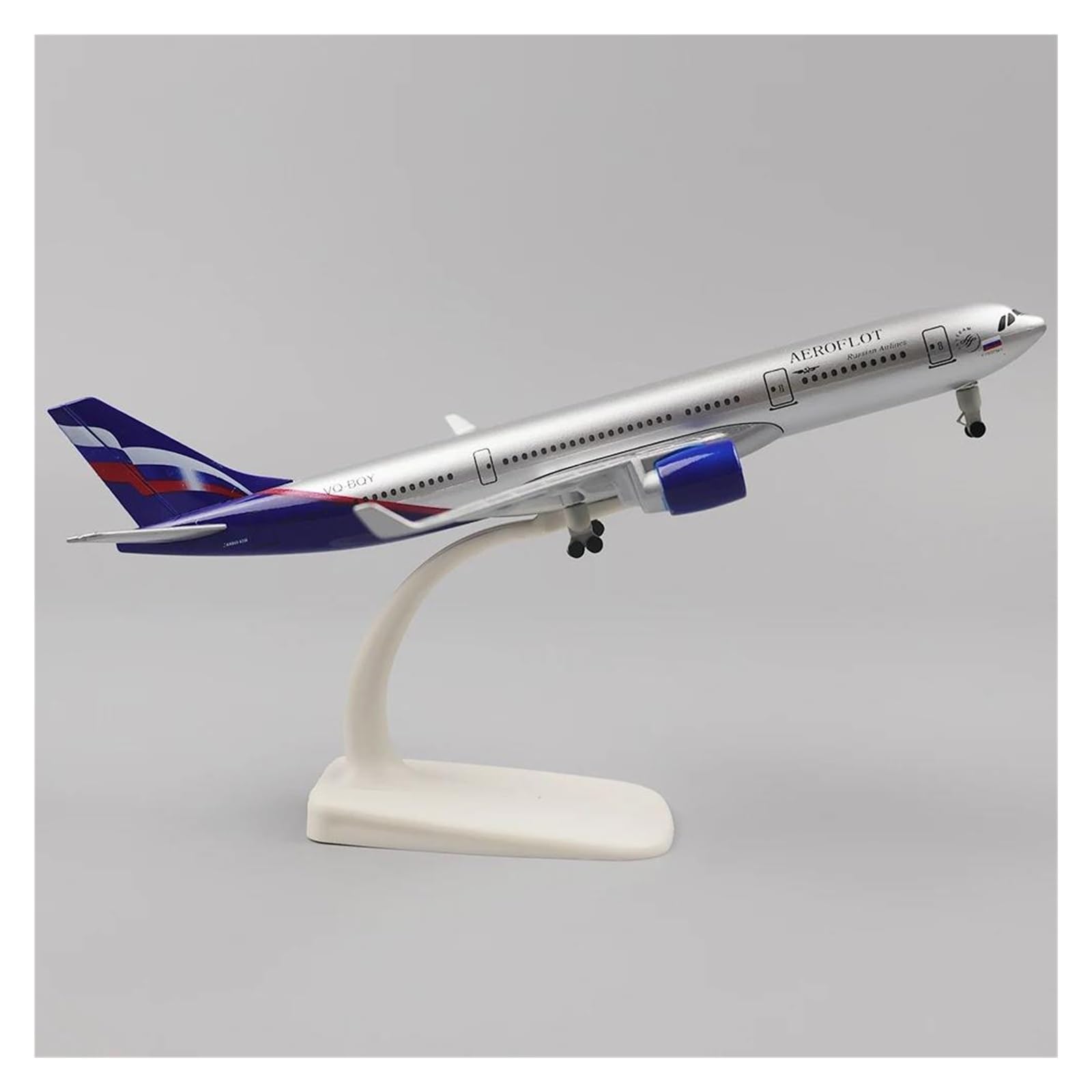 Modelo de avión de metal A330 réplica escala 1:400 coleccionable de 20 cm