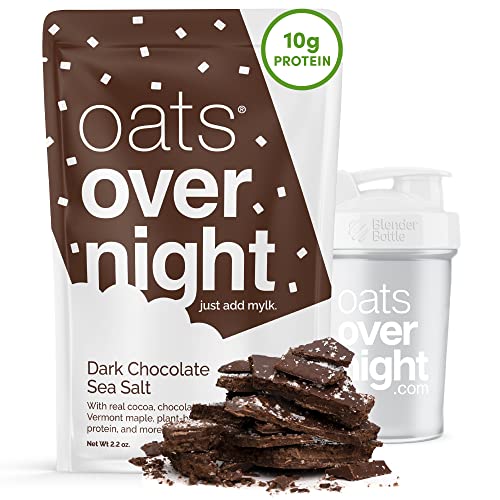 Oats Overnight Dark Chocolate Sea Salt - Vegan, 10G Protein cover
