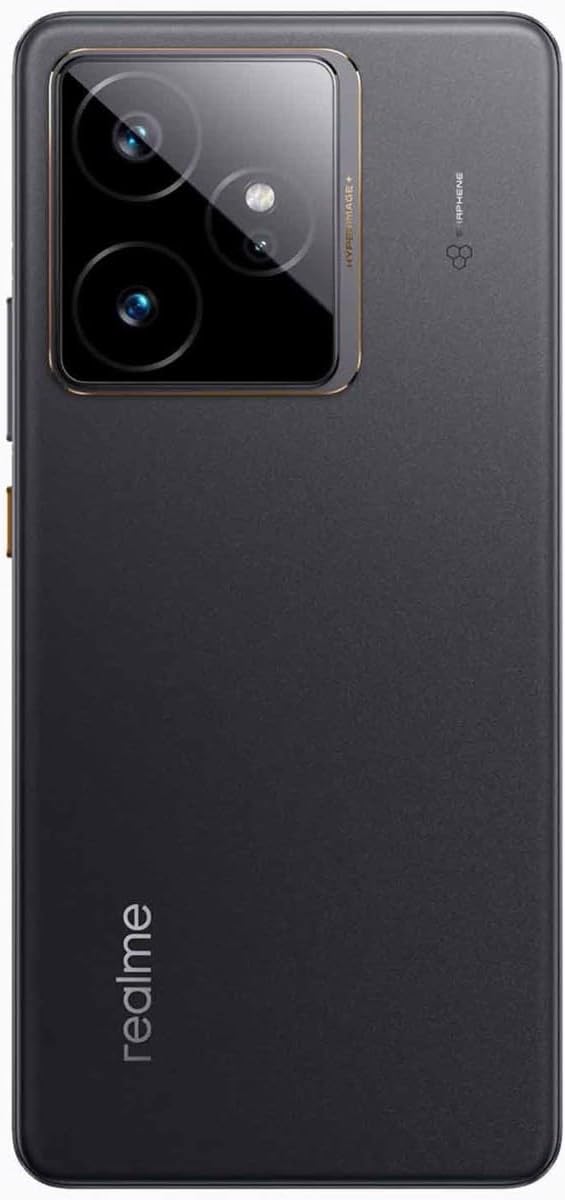 Realme GT 7 Dual-SIM 256GB ROM + 12GB RAM (GSM Only | No CDMA) Factory Unlocked 5G Smartphone (Black) - International Version