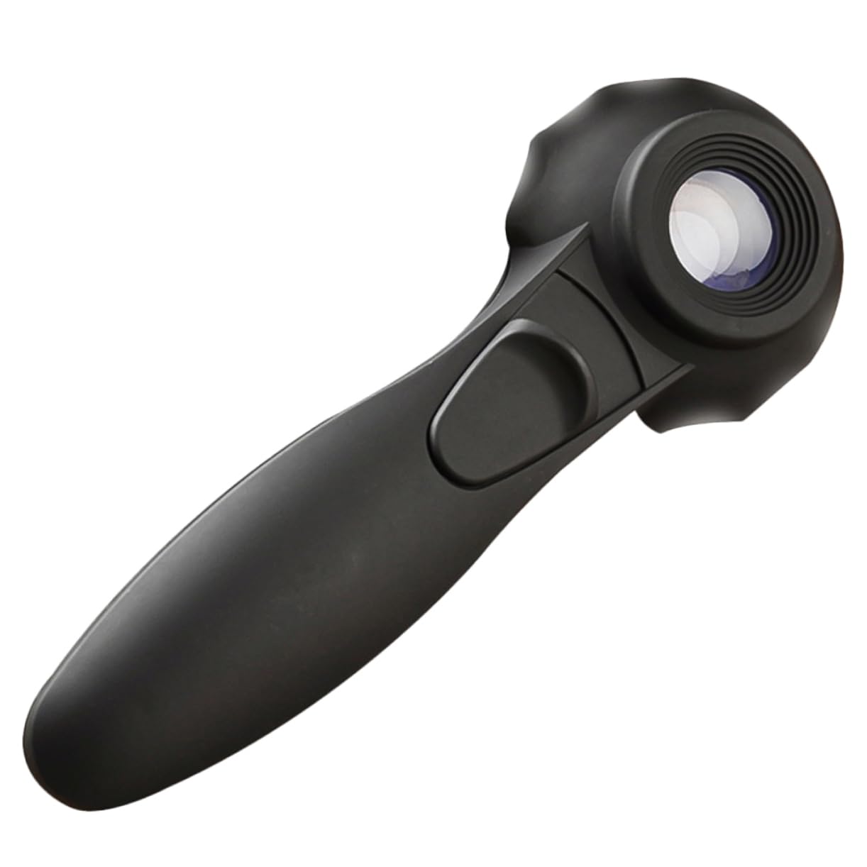 Didiseaon Jewelry Magnifier 6 Led Lights Handheld Watch Loupe Magnifying Glass 30x Magnification Lightweight Black