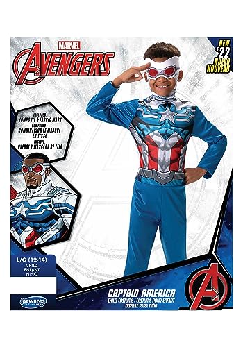 Disfraz Capitán América (Sam Wilson) Niño Large miniatura 4