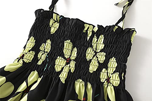 Mud Kingdom Little Girls Patriotic Dress Smocked 4th of July National Sleeveless Independence Day4