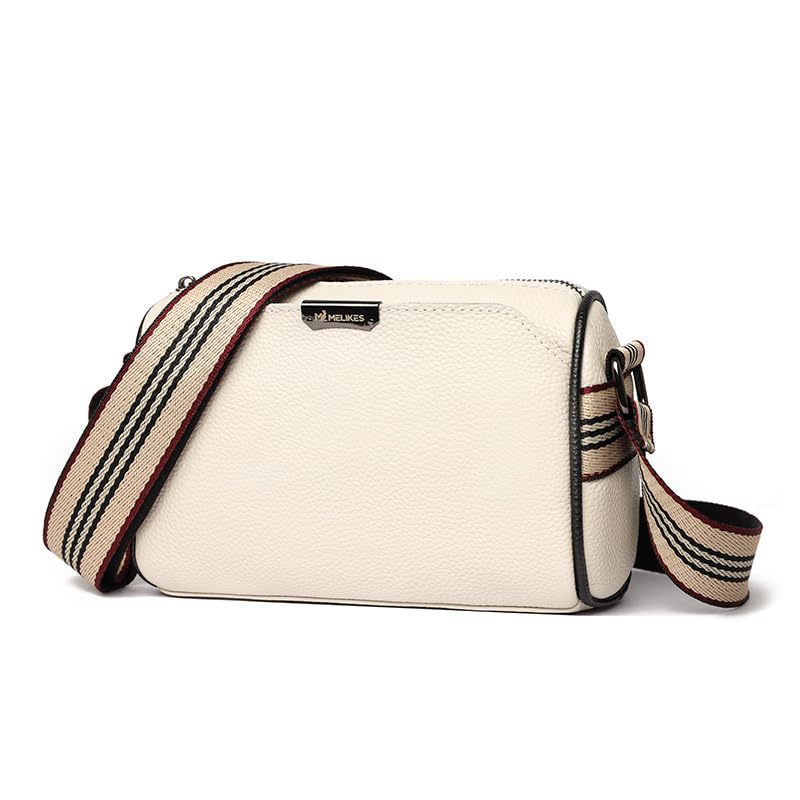 Women’s Soft Genuine Leather Crossbody Sling Bag, Large Capacity Multi-compartment Shoulder Handbag, Stylish Everyday Purse For Travel Work Casual Use Messengerbag For Girls-image-12