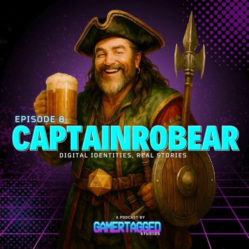 『Captain RoBear: From Bartender to Dungeon Master | The Evolution of a Digital Identity』のカバーアート