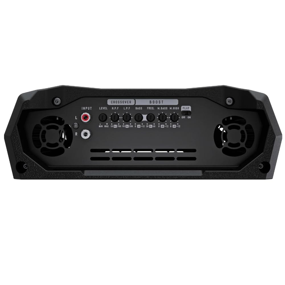 KIT SET PER STETSON BRAVO ATTACK 3000 amplificatore digitale, monofonico, 1 canale, full range, 3000 watt rms a 1 ohm, bass boost 0-12 dB, per auto, 1 pezzo