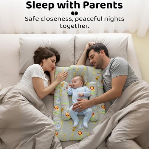 Image of StarAndDaisy Baby Mosquito Net with Mattress and Sleeping Bag, Foldable Mosquito Net Bed with Breathable Mesh, Portable Baby Bedding Set for Newborn