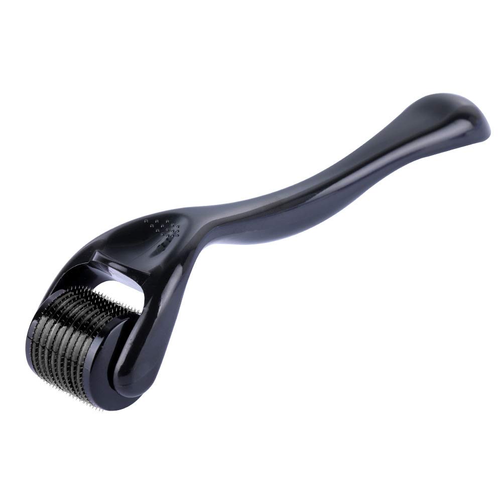 GHzzY Derma Roller - 540 Microneedle Roller for Firming skin,Wrinkles & Acne Scars Removal - Microneedling Cosmetic Roller for Face,1.5mm