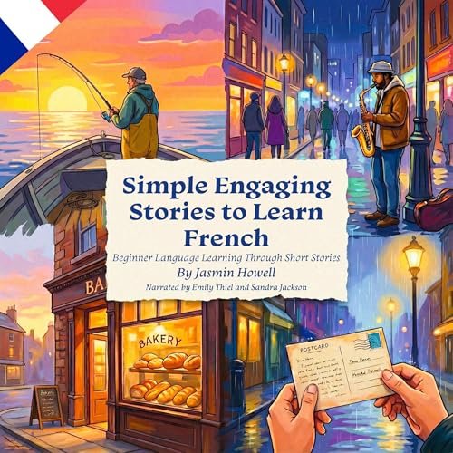 『Simple Engaging Stories to Learn French』のカバーアート