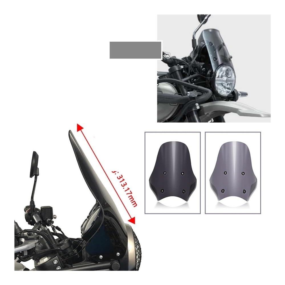 D'écran Déflecteurs Moto Pare-Brise De Moto, Déflecteur De Pare-Brise pour 450 2023 2024