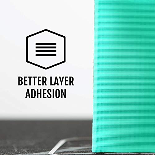 Image of HATCHBOX 1.75mm Mint Green PLA 3D Printer Filament, 1 KG Spool, Dimensional Accuracy + /- 0.03 mm, 3D Printing Filament