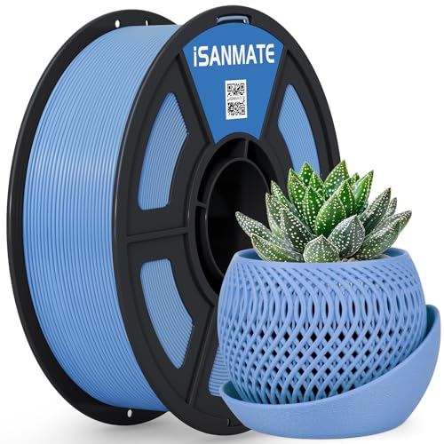 Image of iSANMATE ASA Filament 1.75mm Marina Blue 1KG, UV & Weather Resistant 3D Printer Filament Perfect for Outdoor Functional Parts, Dimensional Accuracy + /- 0.02mm, 1kg Spool (2.2lbs)