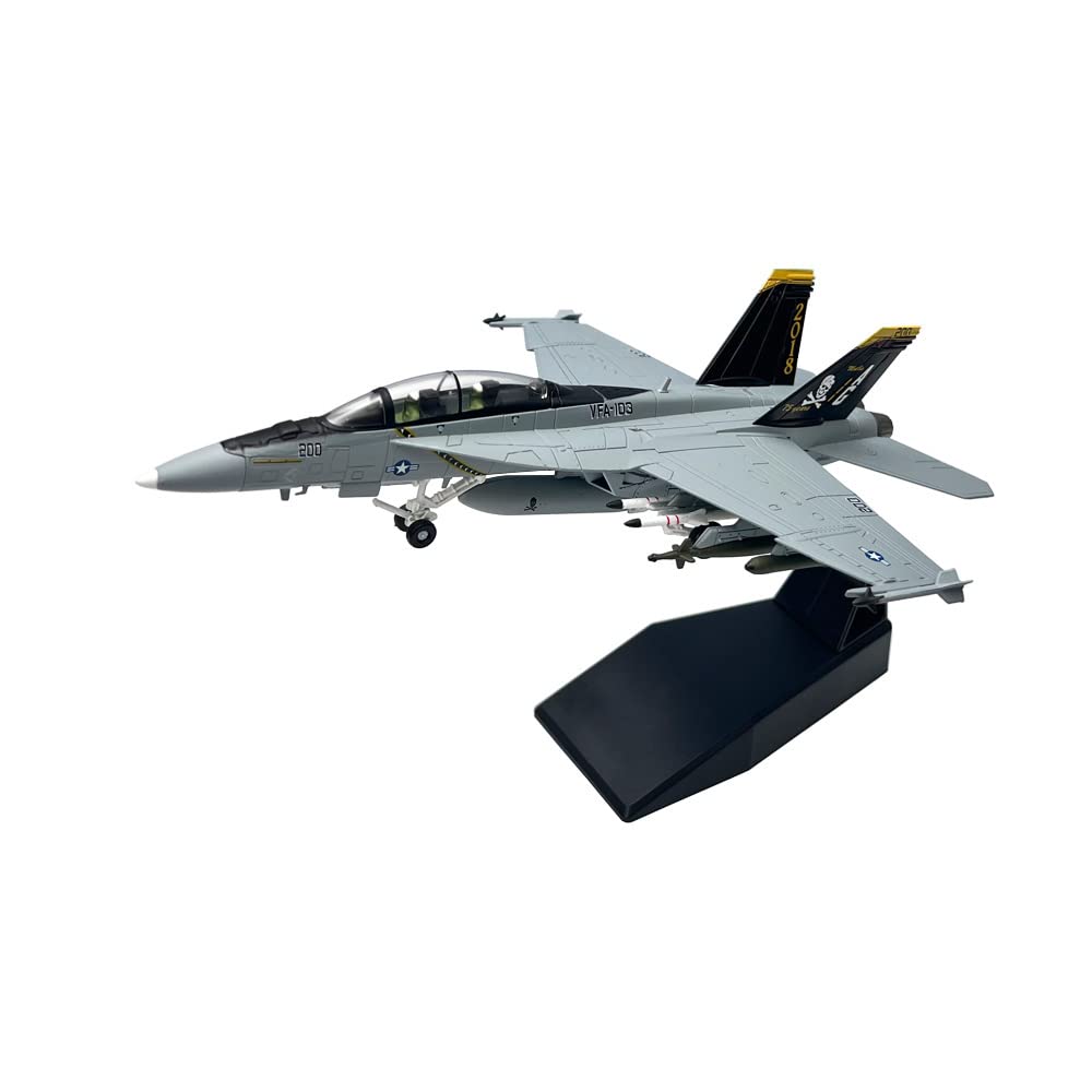 Escala 1100 US F18 FA-18F Super Hornet VFA-2 Avión de combate Avión de