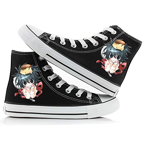 Csqw Death Note High Gang Zapatillas de Lona para Zapatillas de Deporte Unisex para niños y...