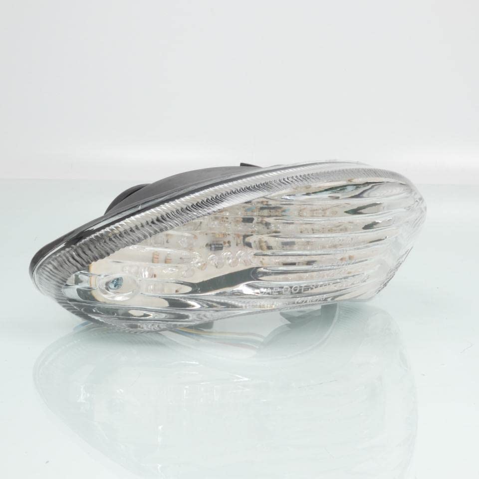 Luz trasera LED transparente Bike It, Piloto Trasero para moto Suzuki 1000 TLR 1998 - 2004