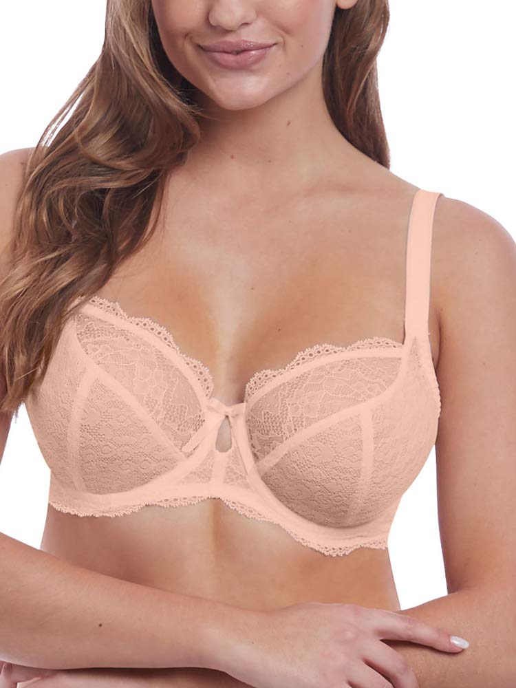Freya Women's Fancies Underwire Plunge Bra, Opaque, Natural Beige, 36E