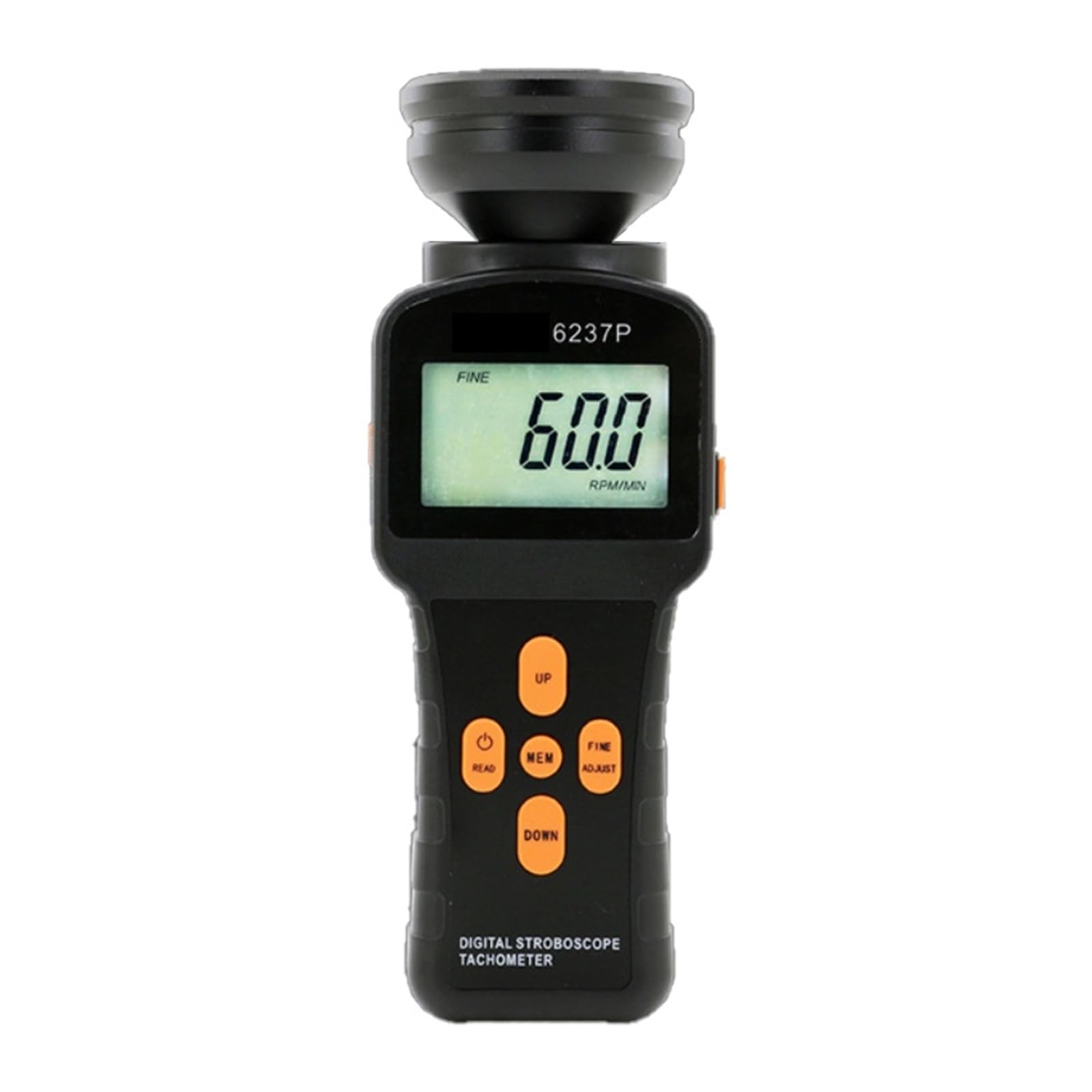 DM6237P Estroboscopio digital 60 a 19999 RPM Tacómetro de rango de medición for motor, ventilador, generador Observación en tiempo real