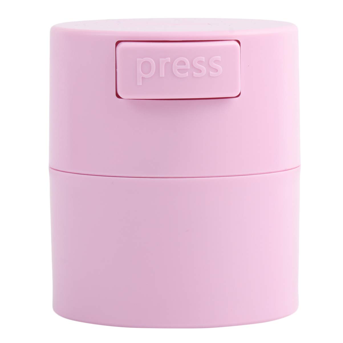 NULYLU Eyelash Storage Case 3pc Capacity Sealed Jar for Lash Extension Portable Lightweight Makeup Tool Case