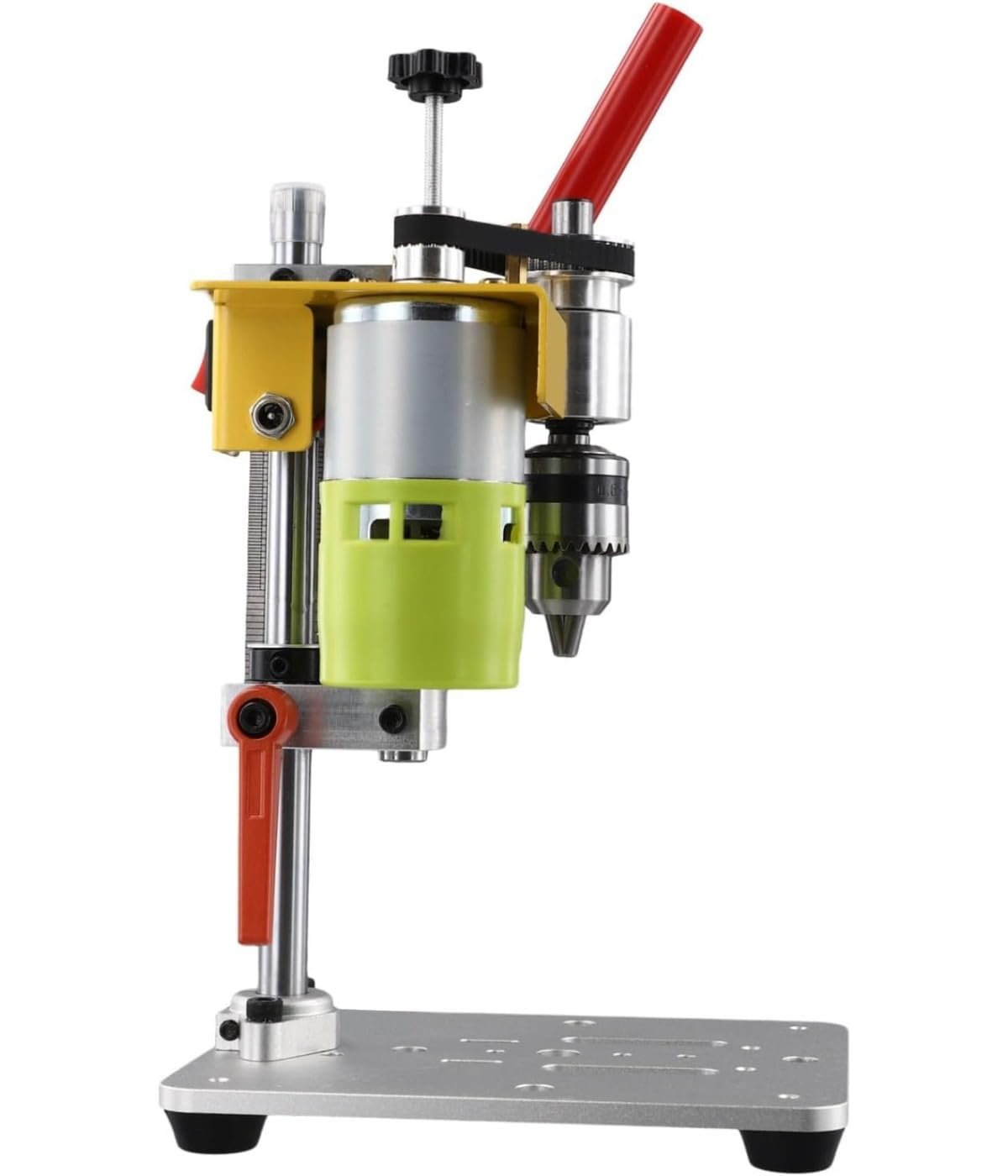 Mini prensa, taladro, taladro de mesa portátil, 4500-7000 rpm, adecuado para fresadoras de mesa CNC, madera, plásticos y proyectos de bricolaje
