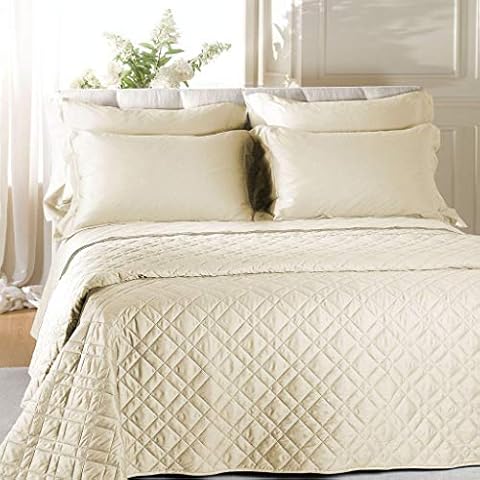 Caleffi 47353 - Colcha de satén de algodón Cover