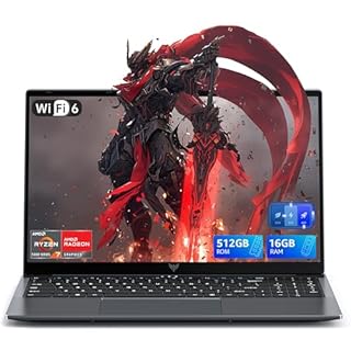 ACEMAGIC Pc Portatile Laptop,Processore Ryzen 7 5700U (8-Core 4.3GHz), RAM 16 GB,DDR4,512GB PCIe NVMe SSD,Portatili 15,6 Pollici,1080p FHD, Privacy Cam,Wi-Fi 6, USB 3.2, BT5.2, HDMI, Type-C