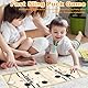 Ryvera Hockey Brettspiel, Sling Puck Spiel, Super Winner Spielzeug, Tischhockey, Doppelkampf Schnell Bouncing Brettspiel, Schachbrettset Tisch-Desktop-Spiel, Weihnachten Geschenk für Kinder Erwachsene
