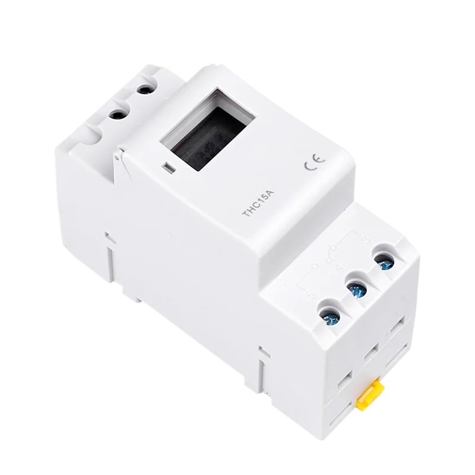Temporizador de relé Digital programable semanal electrónico de 7 días con Control de Interruptor CA 220 V, 230 V, 12 V, 24 V, 30 A, Carril DIN AHC30A THC30A(12V1NO1NC)
