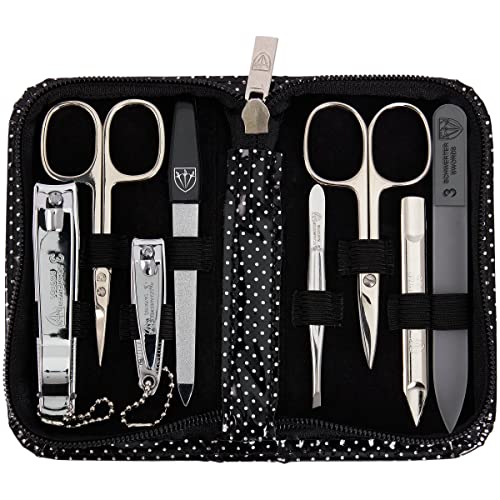 Kit manucure pedicure 3 Swords Germany soin des ongles complet lime en verre incluse