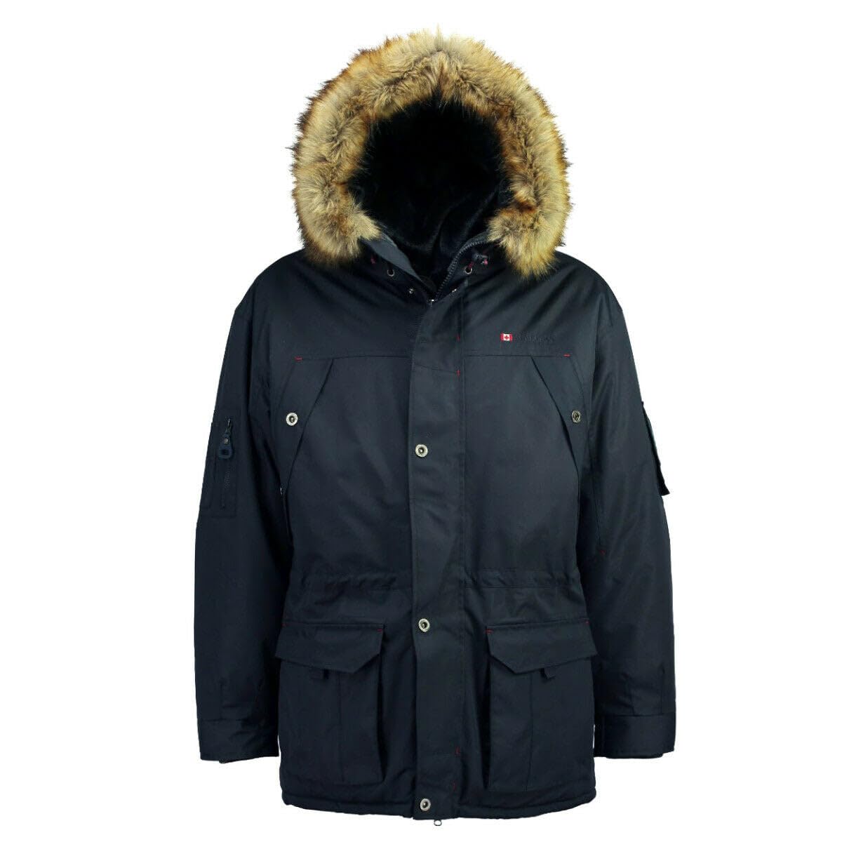 Parka Atlantis Anapurna Men Giacca imbottita Vestibilità regolare Cappuccio regolabile rimovibile WP368H