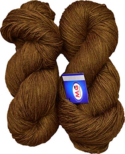 Image of M.G ENTERPRISE Knitting Yarn Thick Chunky Wool, Yellow 500 gm Best Used with Knitting Needles, Crochet Needles Wool Yarn for Knitting. by M.G ENTERPRIS L MC
