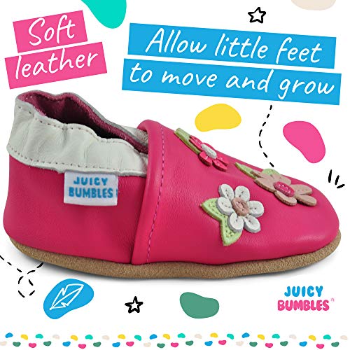 Kruipschoenen Babyslofjes Babyschoentjes met Zachte Zooltjes - Schoentjes voor Meisjes - Schoentjes voor Jongens - Leren… - Image 5