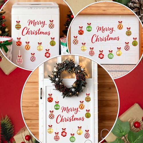 Imanes Navideños Decorativos 16 Pzs Bolas para Refrigerador miniatura 7