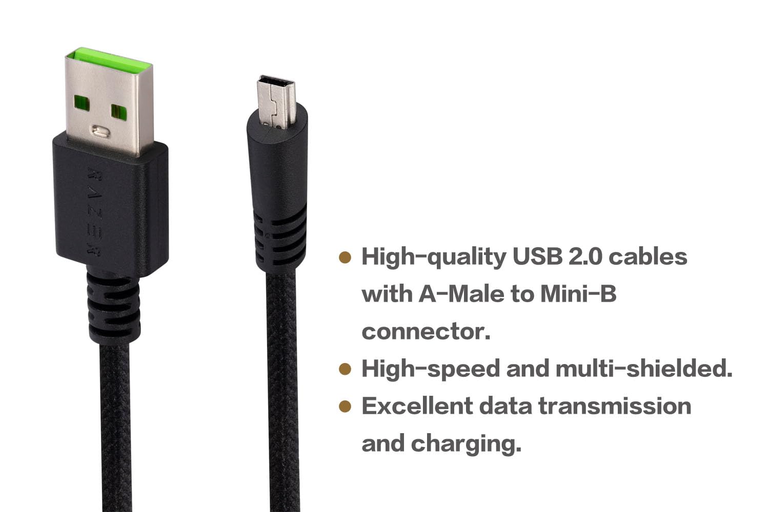 Amazon.co.jp: UNCLE LIGHT USB充電ケーブル Razer交換用、Razer