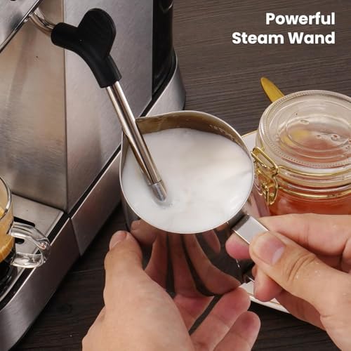 Image of Gevi 20 Bar Compact Commercial Espresso Machine for Home,Latte Coffee Maker